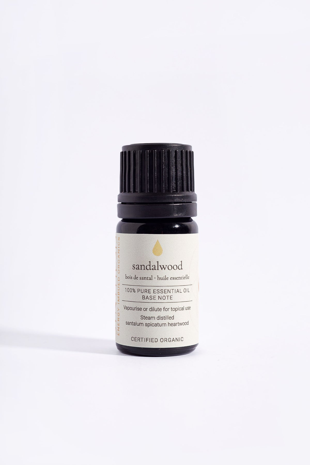 Sandalwood Certified Organic Essential Oil 5ml