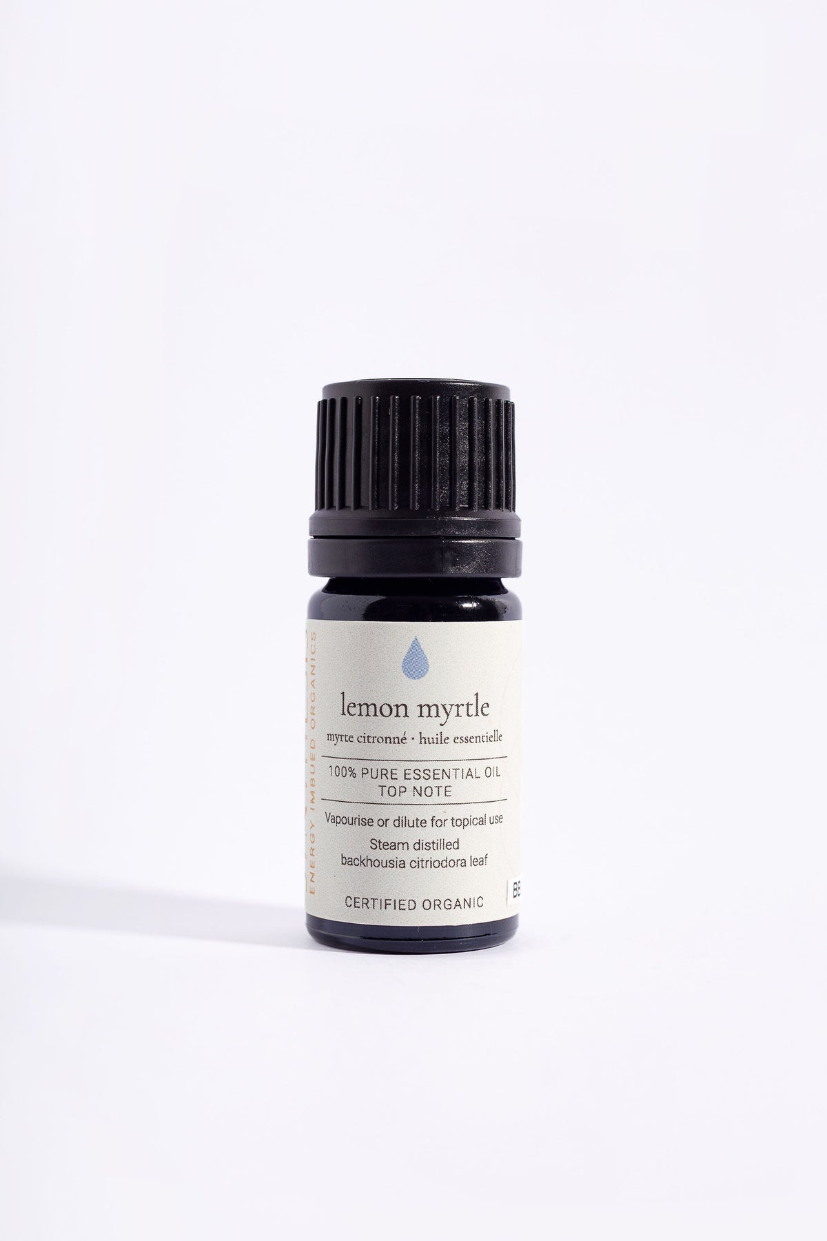 Lemon Myrtle Certified Organic Essential Oil 5ml