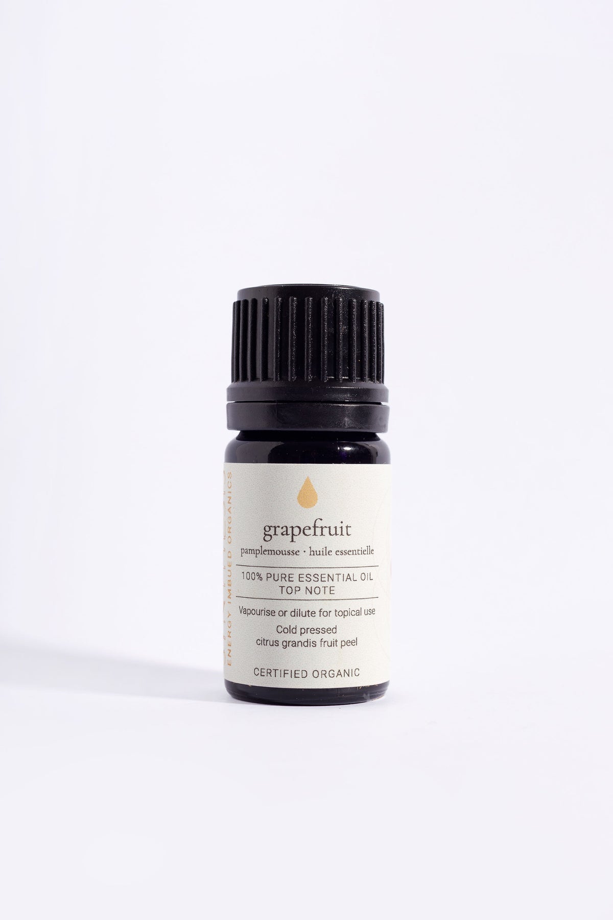 Grapefruit Certified Organic Essential Oil 5ml