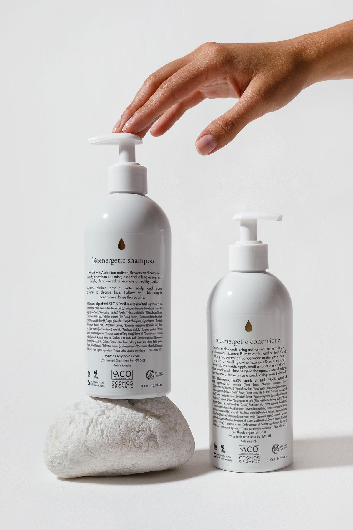 BIOENERGETIC SHAMPOO & CONDITIONER 500ml