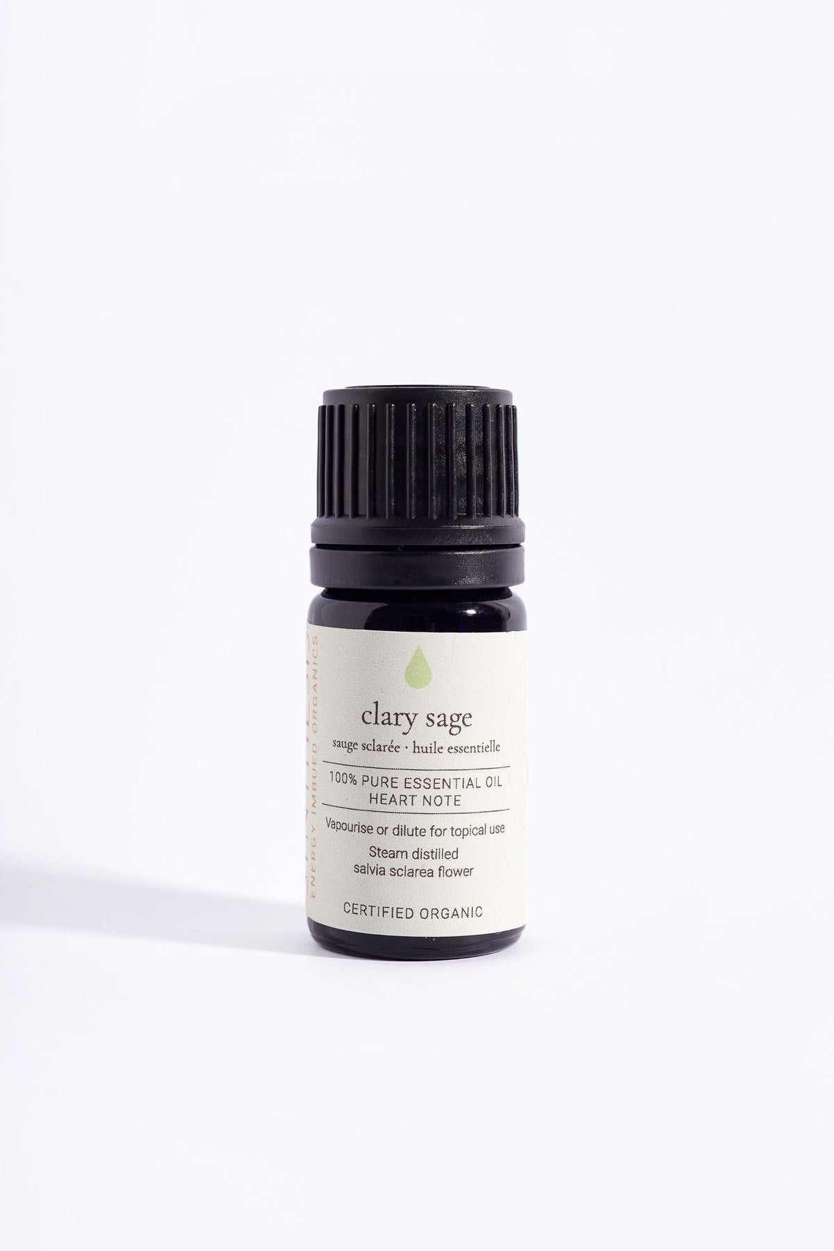Clary Sage Certified Organic Essential Oil 5ml