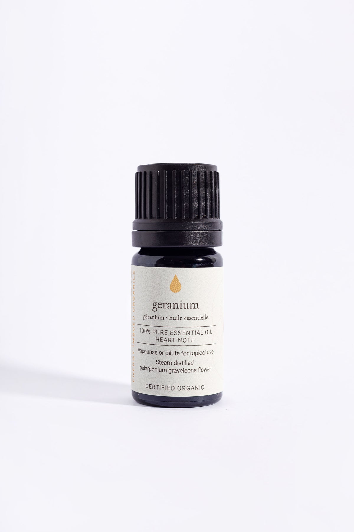 Geranium Certified Organic Essential Oil 5ml