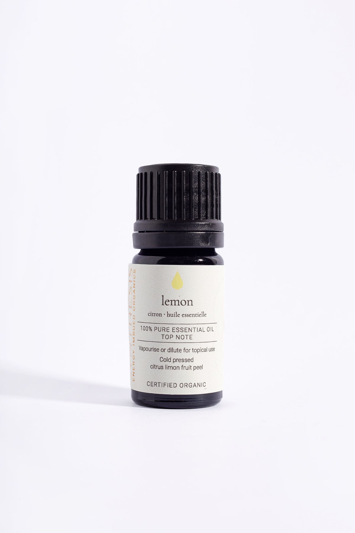 Lemon Certified Organic Essential Oil 5ml