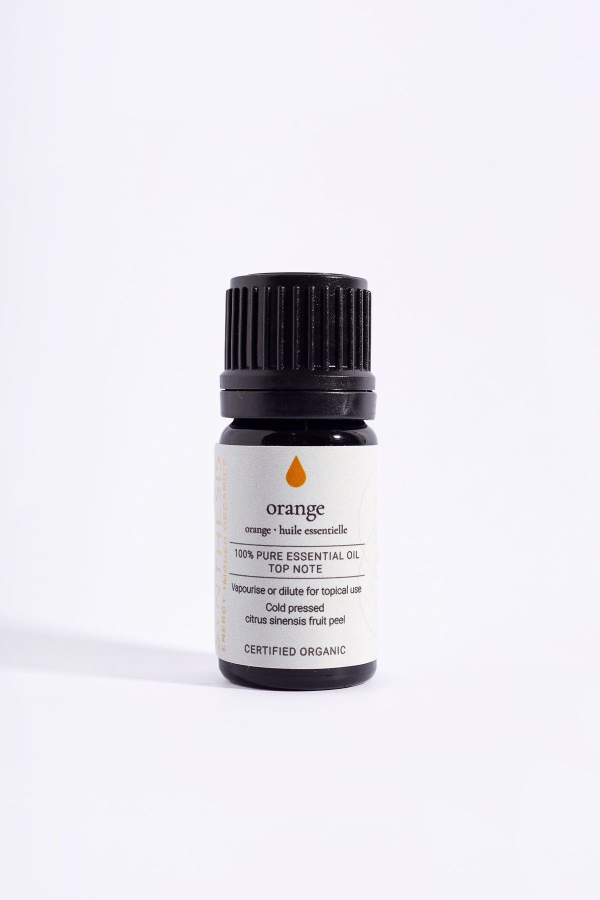 Orange Sweet Certified Organic Essential Oil 5ml